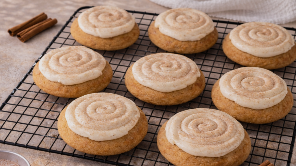 The Coziest Brown Butter Snickerdoodle Cupcake Cookies brown butter snickerdoodle cupcake cookies 1