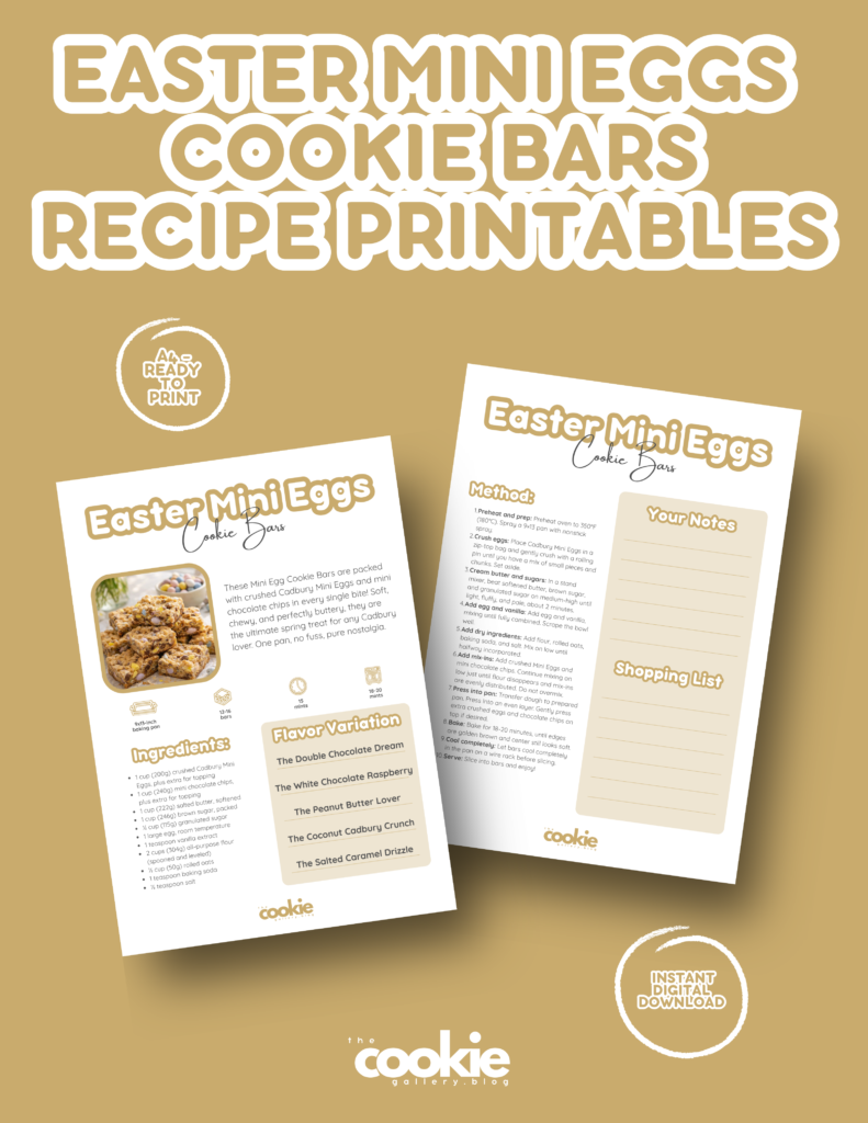 ad easter mini eggs cookie bars