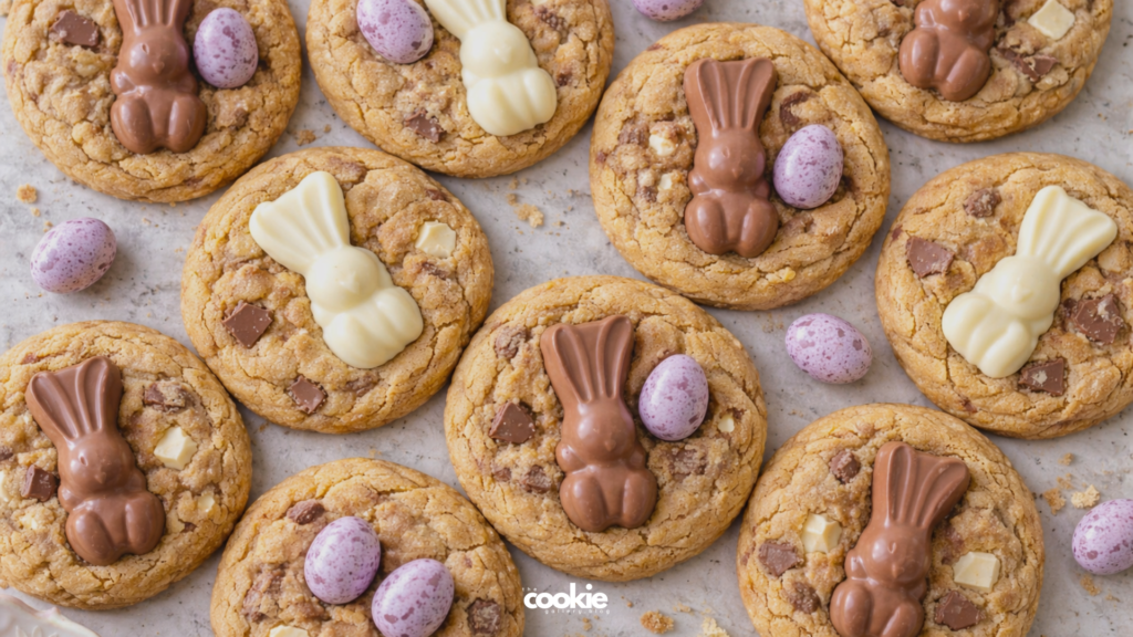 brown butter easter chocolate cookies 1