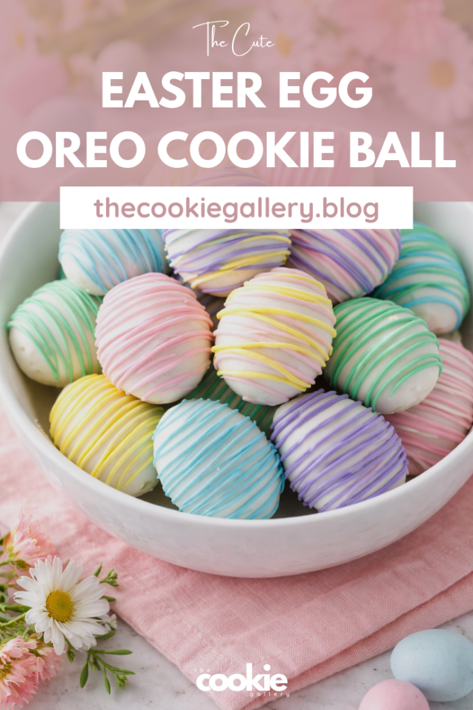  easter egg oreo cookie ball pin