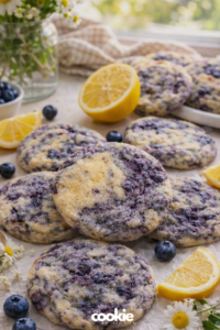 lemon blueberry cookies