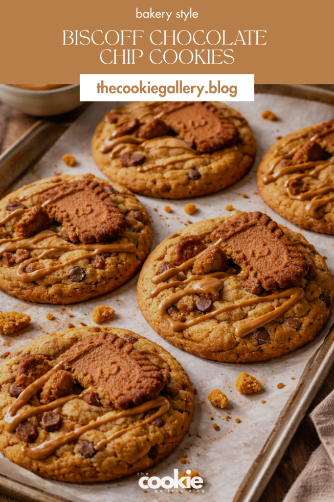 biscoff chocolate chip cookies - thecookiegalerry.blog