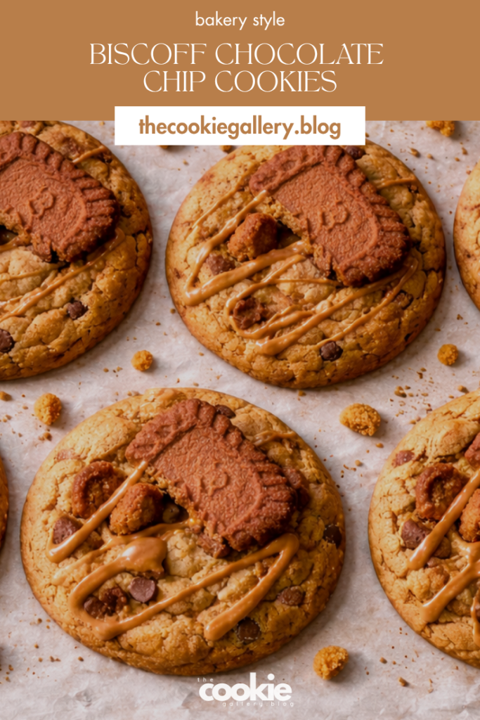 biscoff chocolate chip cookies - thecookiegallery.blog