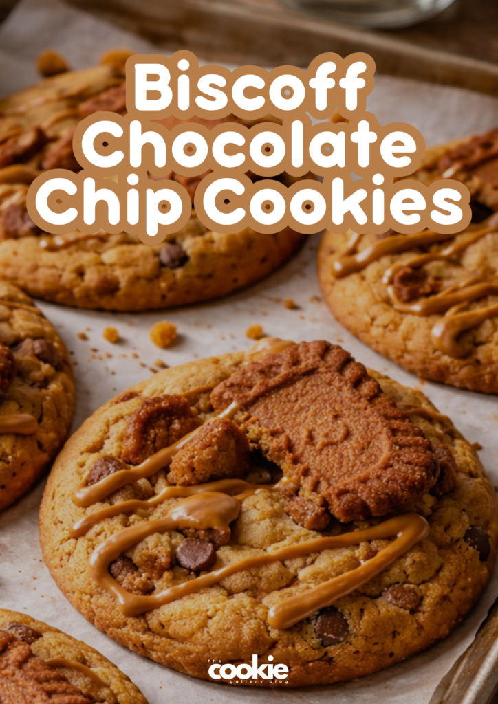 biscoff chocolate chip cookies - thecookiegalerry.blog