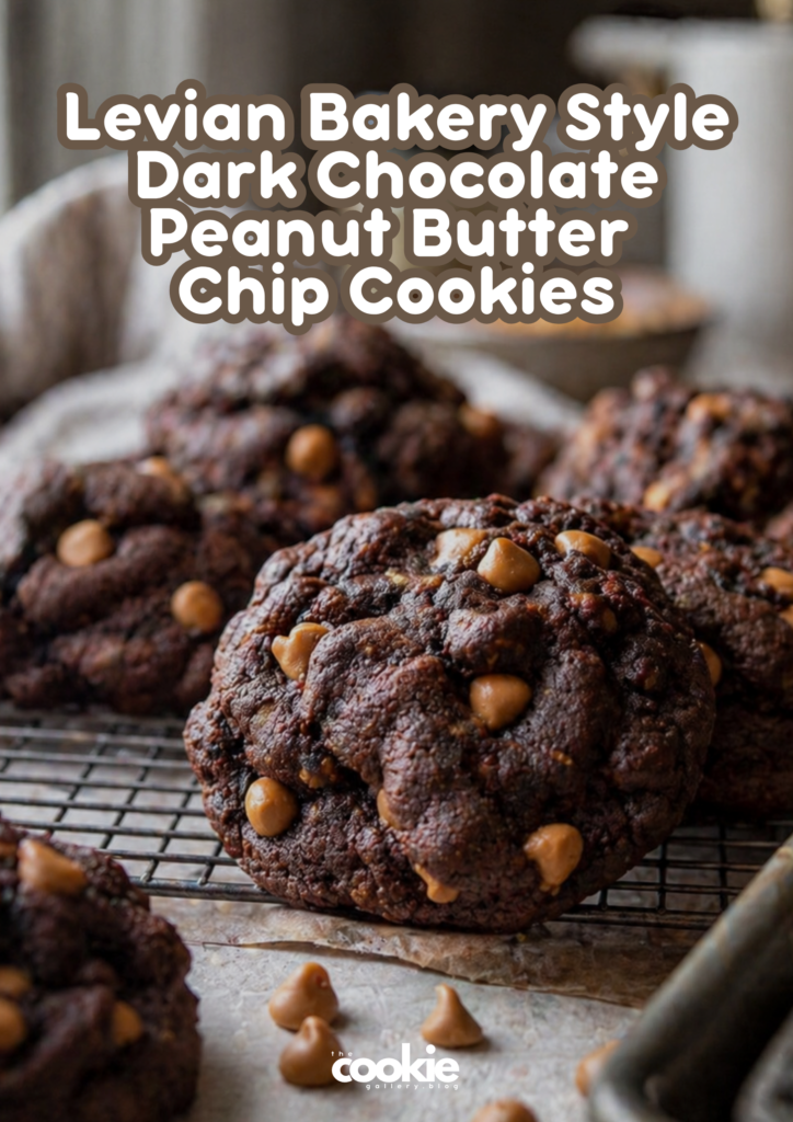 dark chocolate peanut butter chip cookies 5 thecookiegallery.blog