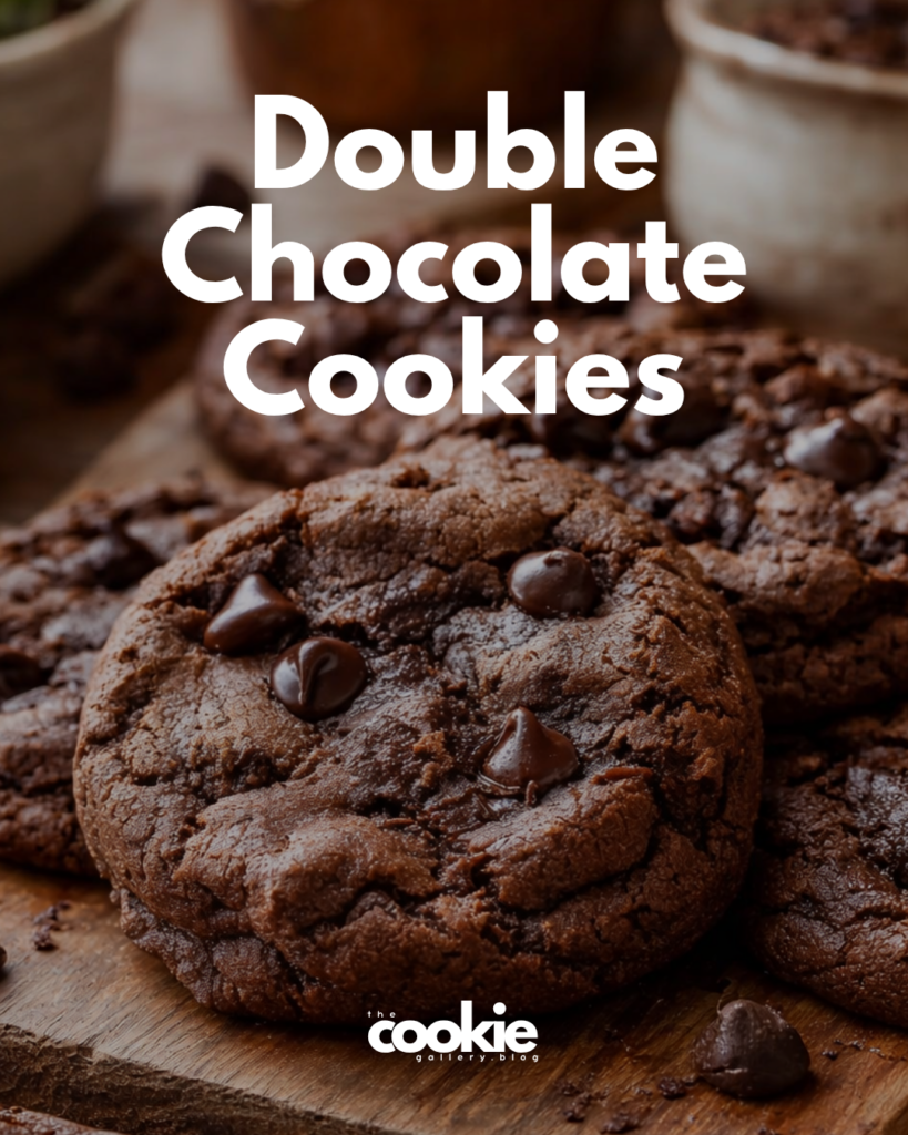 Fudgy Double Chocolate Cookies – Soft, Rich & Easy Recipe double chocolate cookies tiktok (2)