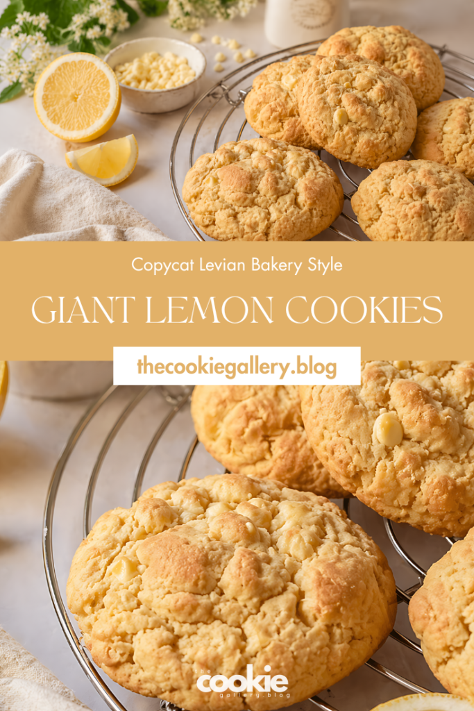 giant lemon cookies3 thecookiegallery.blog