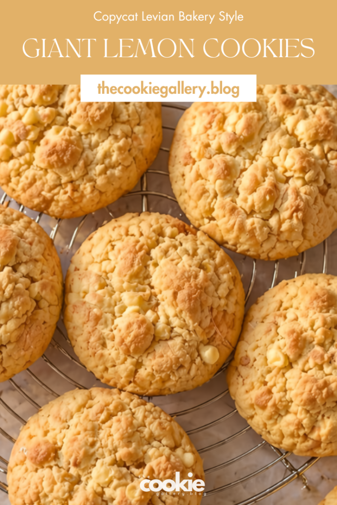 giant lemon cookies4 thecookiegallery.blog