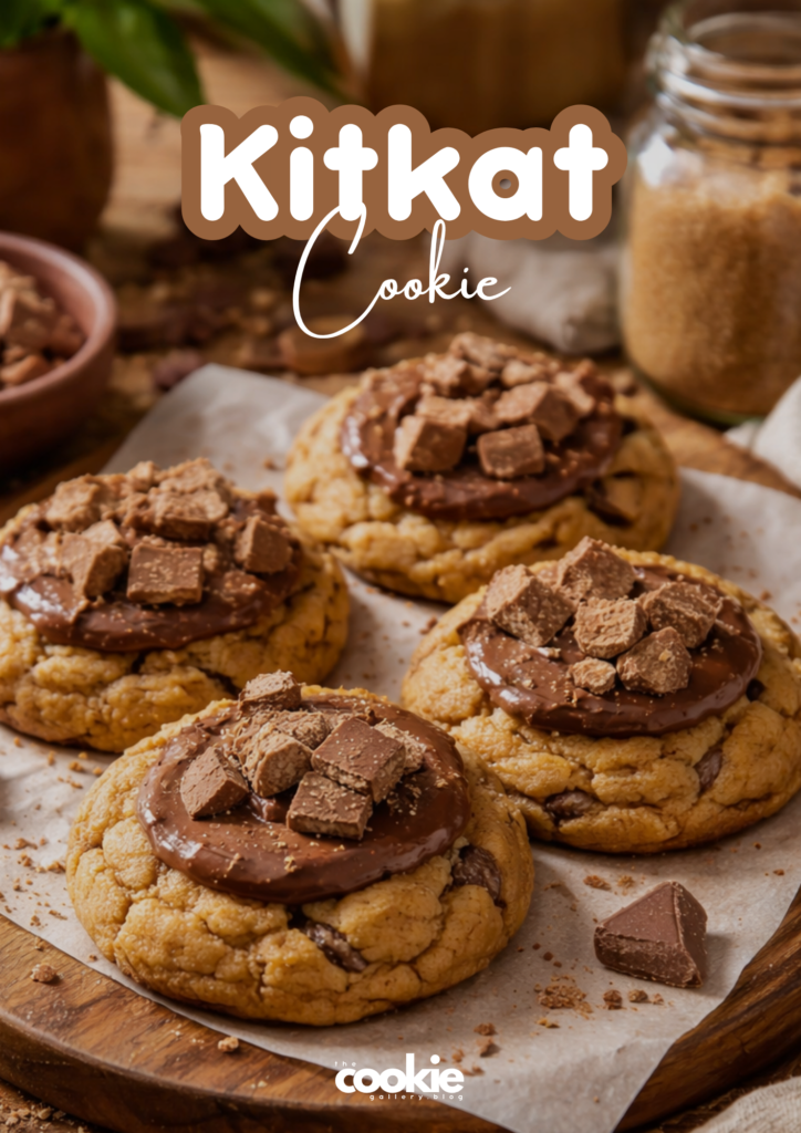 Copycat Crumbl KitKat Cookies kitkat cookies pdf