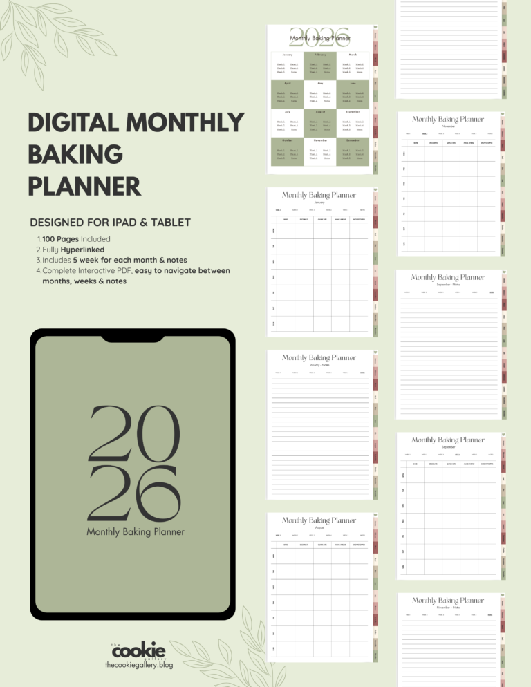 ad digital baking planner